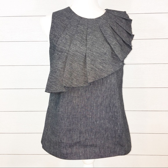 Banana Republic Tops - Banana Republic Pleated  Shawl Collar.